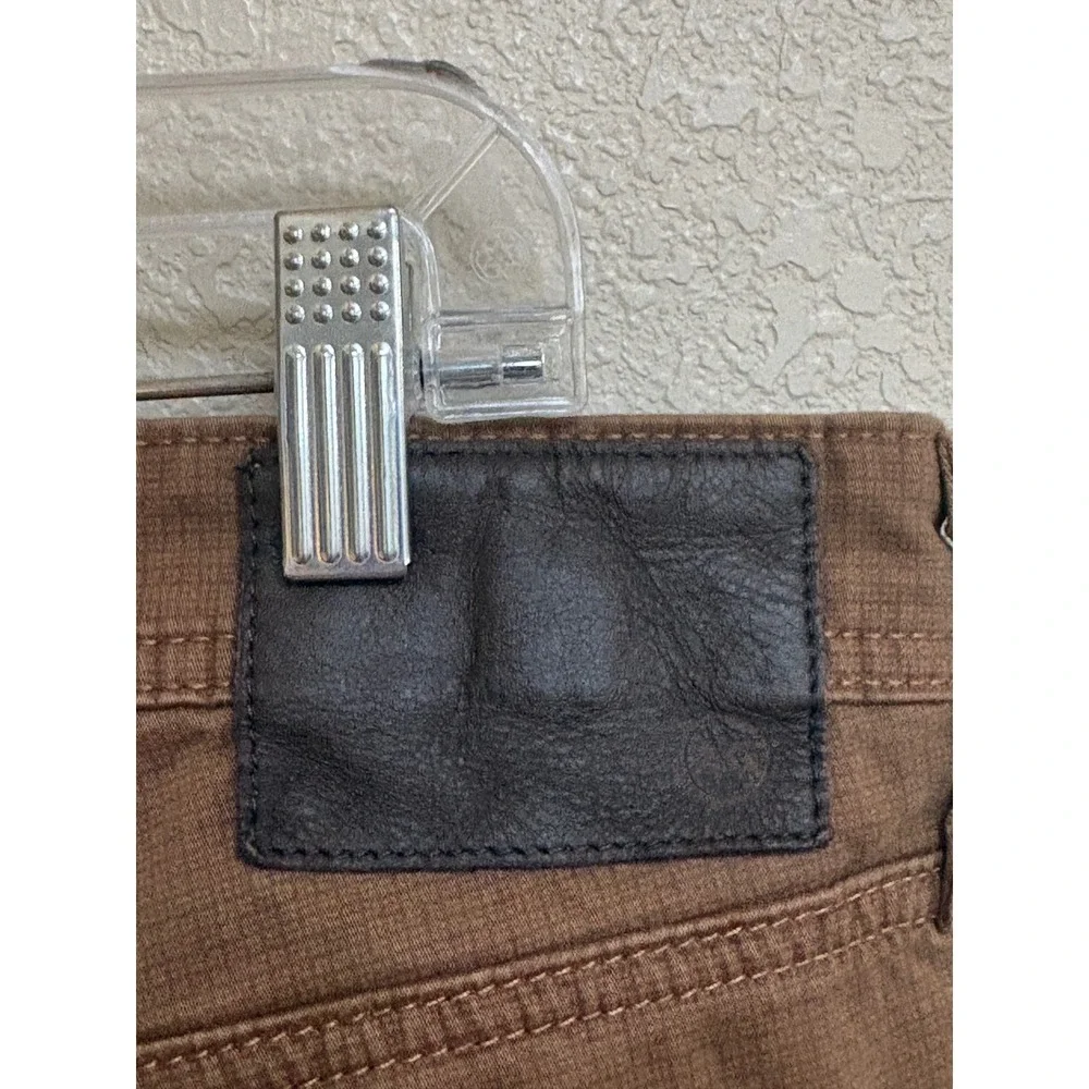 AG Adriano Goldschmied The Everett Slim Straight Leg Jeans Brown 34 Mens